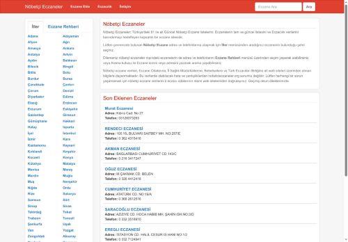 ÖZ TAVSANCALI ECZANESİ Konya KULU