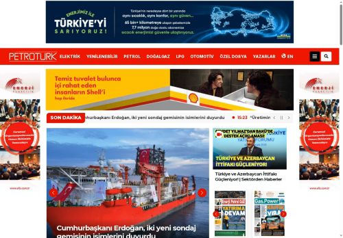 Enerji Haberleri | Petroturk.com - Petrotürk -Petroturk‏‎‏‎‏‎‏‎‏‎‏‎‏‎‏‎