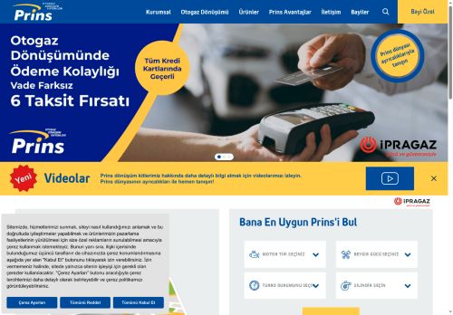 Otogaz Dönüşüm Sistemleri | LPG Dönüşüm Sistemleri - Prins