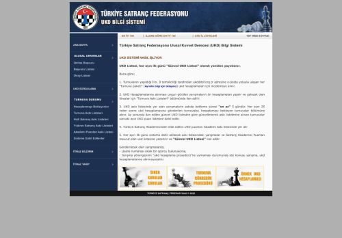 TSF UKD Bilgi Sistemi