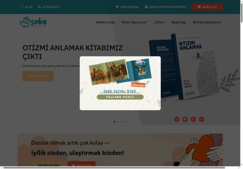 Otizmli Bireyler İçin Eğitim ve Gelişim Desteği - SOBE Vakfı