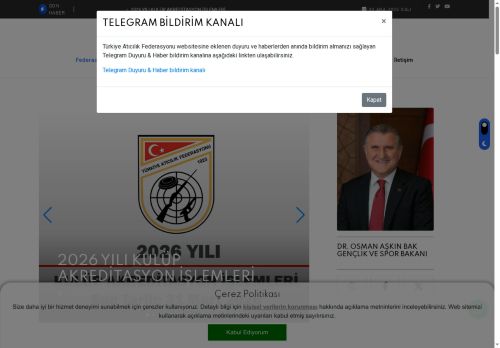 Türkiye Atıcılık Federasyonu | Anasayfa
