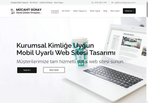 Mücahit Günay | Antalya Web Tasarım, Web Yazılım, Hosting Hizmeti, Sosyal Medya Hizmeti – Dijital Çözüm Ortağız..
