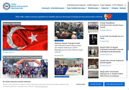 Ana Sayfa - Türkiye Amatör Spor Kulüpleri Konfederasyonu