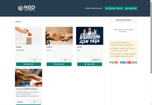 AGD Yarımlaşma Online Bağış