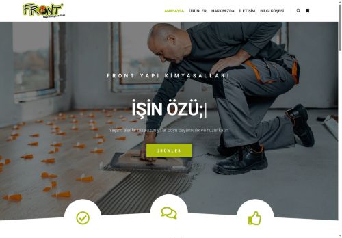 Front Yapı Kimyasalları - İşin Özü