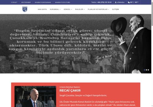 Amasra Belediyesi | Ana Sayfa