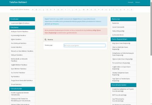 Telefon Rehberi