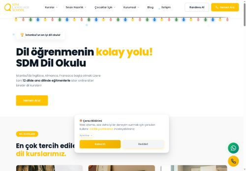 İstanbul Dil Kursu — SDM Dil Okulu