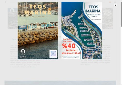 Teos Marina | Huzur ve Güvenin Adresi