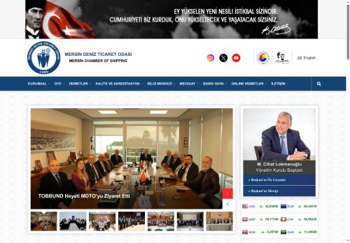 MERSİN DENİZ TİCARET ODASI – MERSİN CHAMBER OF SHIPPING