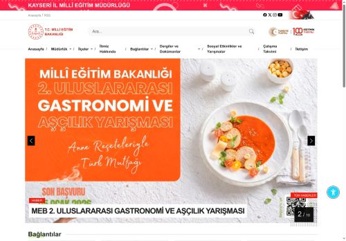 MEB KAYSERİ İL MİLLÎ EĞİTİM MÜDÜRLÜĞÜ