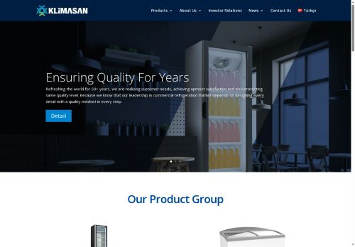 The Leading Brand in Commercial Refrigeration - Klimasan