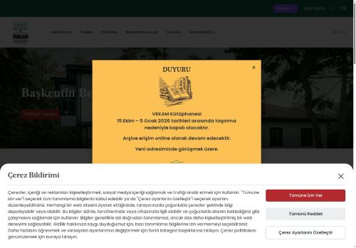 VEKAM | Koç Üniversitesi - Açık Erişim Kaynaklar