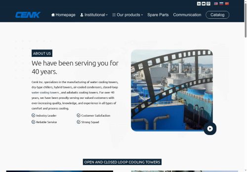 Soğutma Sistemleri Çözümleri - Cenk Endüstri Tesisleri