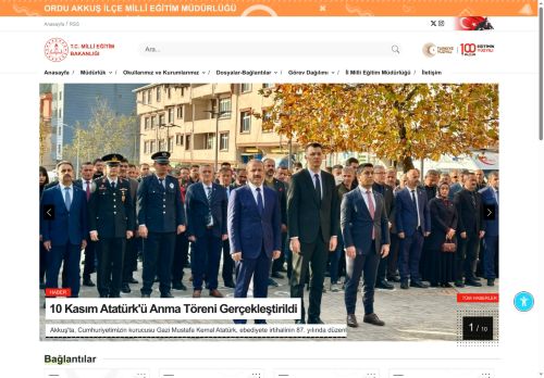 AKKUŞ İLÇE MİLLÎ EĞİTİM MÜDÜRLÜĞÜ İletişim Bilgileri - ORDU