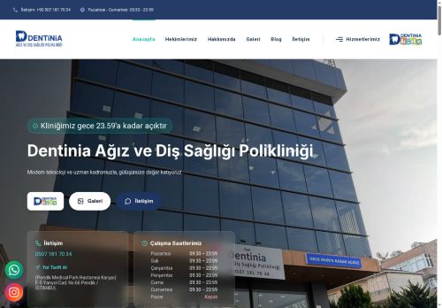 İstanbul Diş Kliniği | Dentiniadis Ağız ve Diş Sağlığı