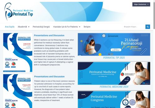 Perinatal Tıp - 19.Ulusal Perinatoloji Kongresi