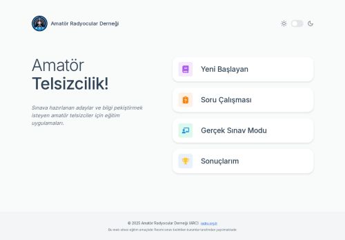 Amatör Telsizcilik Sınavı