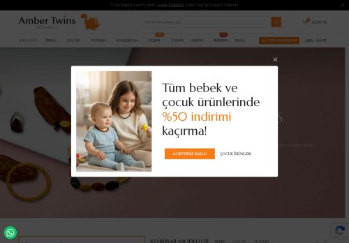 Amber Twins | GLT Sertifikalı Gerçek Kehribar Ürünleri