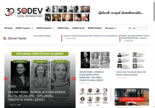 SODEV – Gelecek Sosyal Demokrasidir