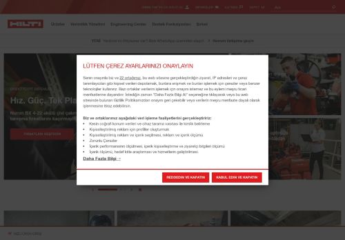 Hilti Turkey - Hilti - Ana Sayfa