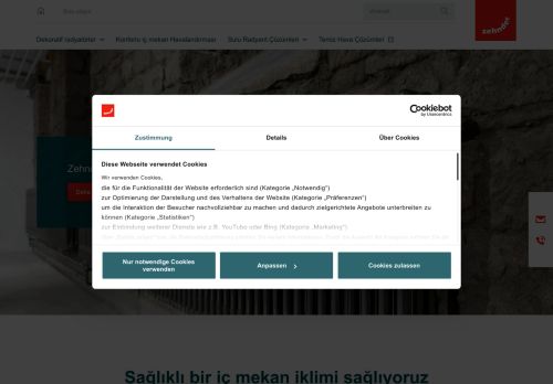 Mükemmel bir oda iklimi için çözümler | Zehnder Türkiye | Zehnder Group İç Mekan İklimlendirme Sanayi ve Ticaret Limitet Şirketi