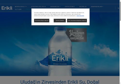 Erikli Uludağ'ın Zirvesinden Doğal Kaynak Suyu | Erikli Su