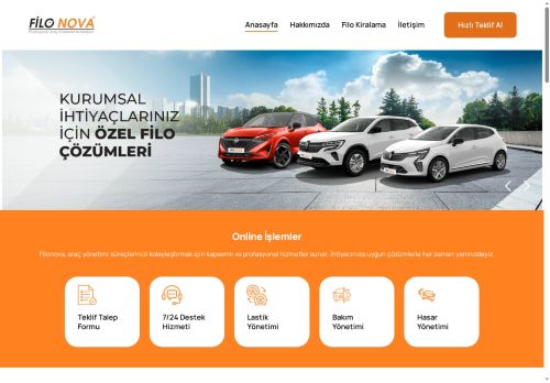 Filonova – Profesyonel Araç Kiralama Hizmetleri