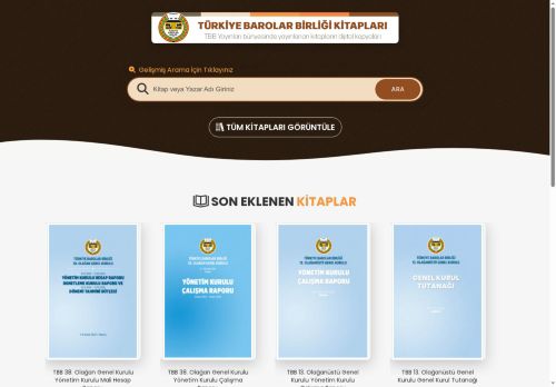 Türkiye Barolar Birliği Kitapları