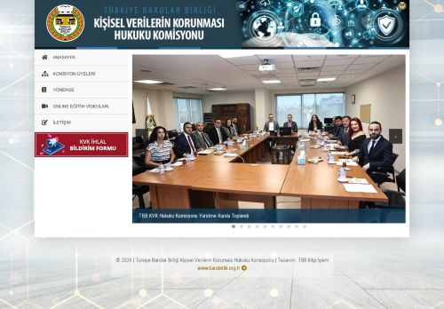 Türkiye Barolar Birliği Kişisel Verilerin Koruması Hukuku Komisyonu