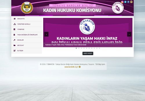 Türkiye Barolar Birliği Kadın Hukuku Komisyonu - TÜBAKKOM