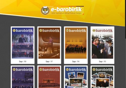 Türkiye Barolar Birliği - E-Barobirlik Dergisi