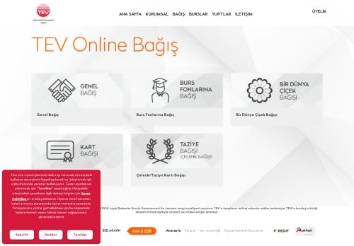 Burs Fonlarına Bağış - TEV