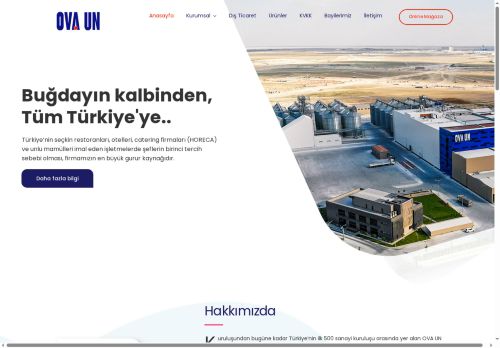 OVA UN | Un Fabrikası – Un Fabrikası
