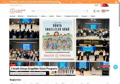 ÇATALCA İLÇE MİLLÎ EĞİTİM MÜDÜRLÜĞÜ - MEB İSTANBUL