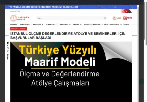 BİRİNCİ DÖNEM ORTAK YAZILI SINAVLARA YÖNELİK ''KONU SORU DAĞILIM TABLOLARI" YAYIMLANDI