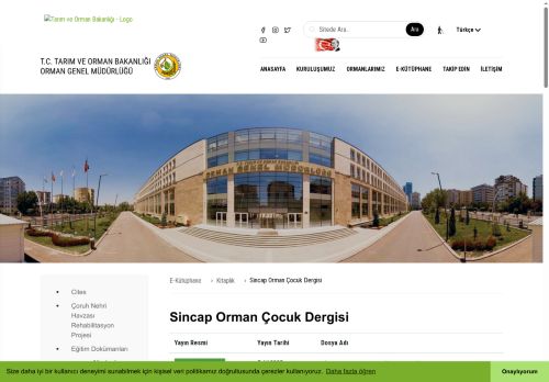 Sincap Çocuk - Orman Genel Müdürlüğü