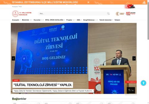 ZEYTİNBURNU İLÇE MİLLÎ EĞİTİM MÜDÜRLÜĞÜ - MEB İSTANBUL