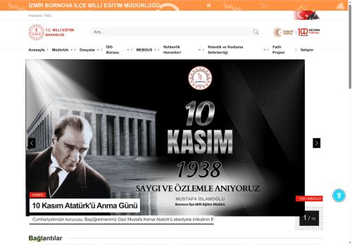 BORNOVA İLÇE MİLLÎ EĞİTİM MÜDÜRLÜĞÜ - MEB İZMİR