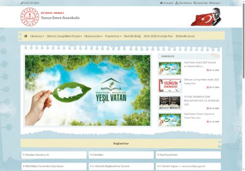 Yunus Emre Anaokulu - Dilimizin Zenginlikleri Aralık 2024