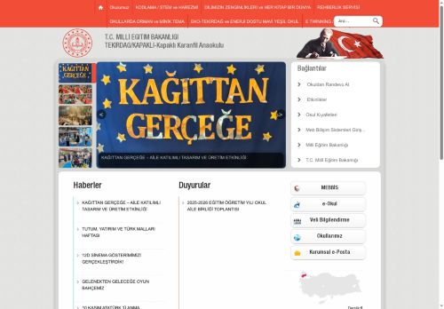 Kapaklı Karanfil Anaokulu - GELENEKTEN GELECEĞE OYUN BAHÇEMİZ