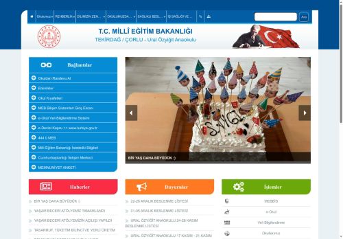 Ural Özyiğit Anaokulu - TÜKENMEDEN HEMEN ÖNCE