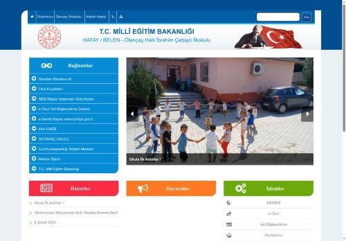 Ötençay Halil İbrahim Çebişci İlkokulu - Okula İlk Adımlar !