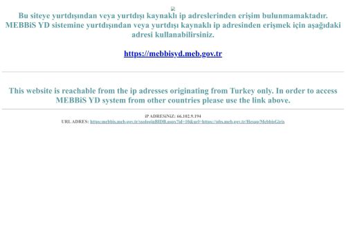 T.C. M.E.B Personel Genel Müdürlüğü Alanlara Kaynak Programlar;