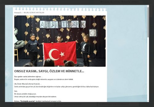 Zübeyde Hanım Anaokulu - MİNİK YÜREKLERDEN BÜYÜK GELENEK: HELESA COŞKUSU OKULUMUZDA YAŞATILDI...!!!