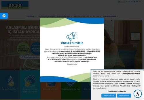 Doğa dostu enerji doğalgaz | Aksa Doğalgaz