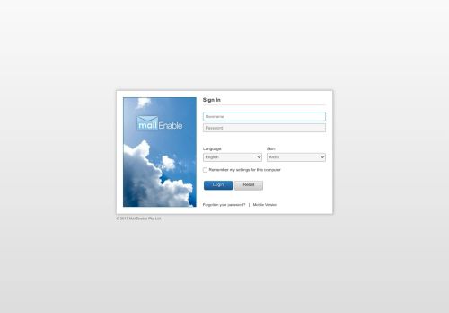 Webmail - MailEnable