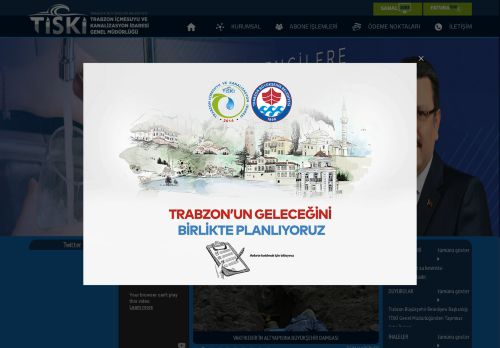 TİSKİ Genel Müdürlüğü | e-185 Sanal Şube