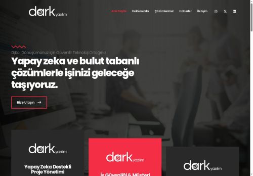 Dark Yazılım | Ana Sayfa